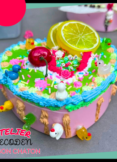 Atelier créatif – Boîte à bijoux en Decoden