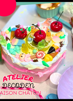 Atelier créatif – Decoden - team building ou atelier adulte