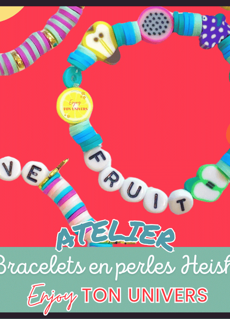 Atelier créatif – Bracelets en perles Heishi