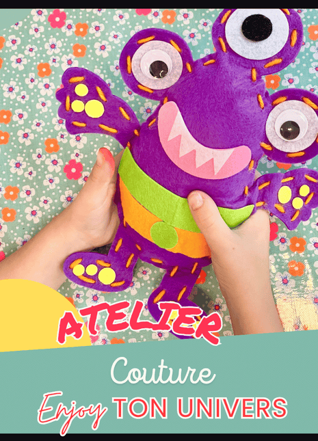 Atelier créatif – Mon doudou en couture (initation)