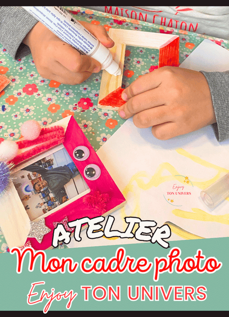 Atelier créatif – Cadre photo personnalisé
