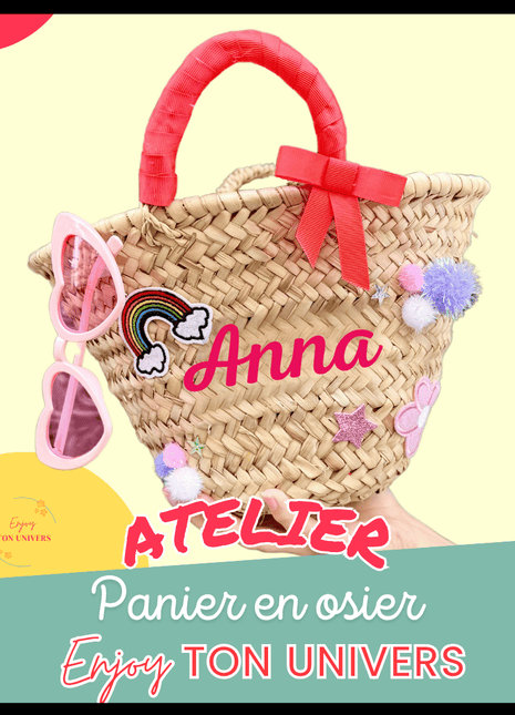 Atelier créatif – Panier en osier customisé