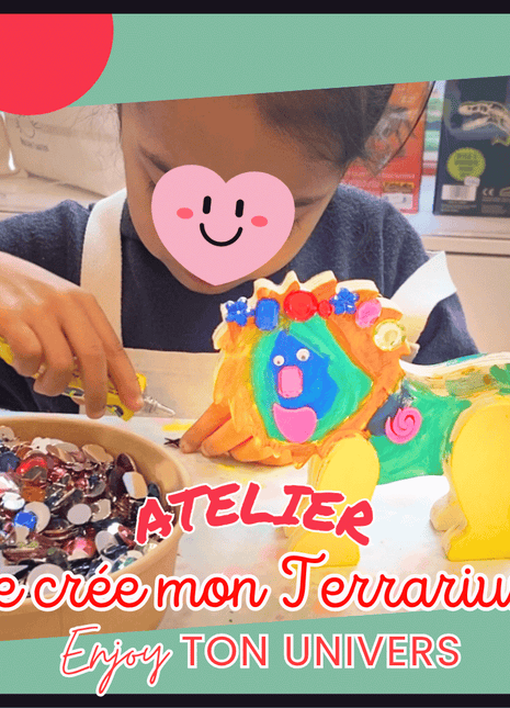 Atelier créatif – Animal en bois à décorer