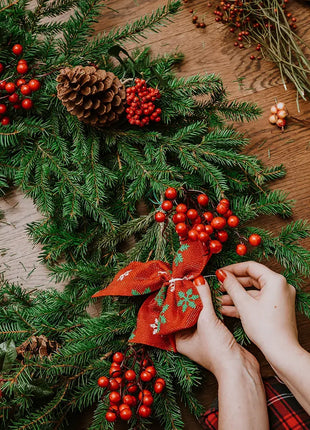 Atelier créatif – Couronne et Décorations de Noël - team building ou atelier adulte