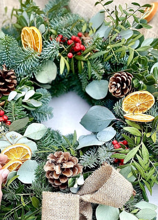Atelier créatif – Couronne et Décorations de Noël - team building ou atelier adulte