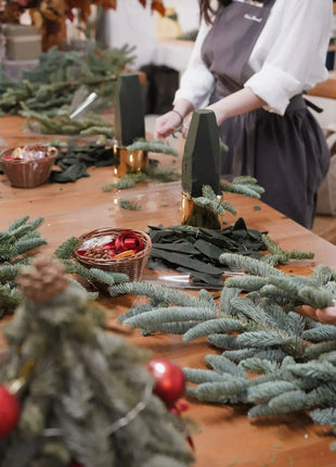 Atelier créatif – Sapins de Noël - team building ou atelier adulte