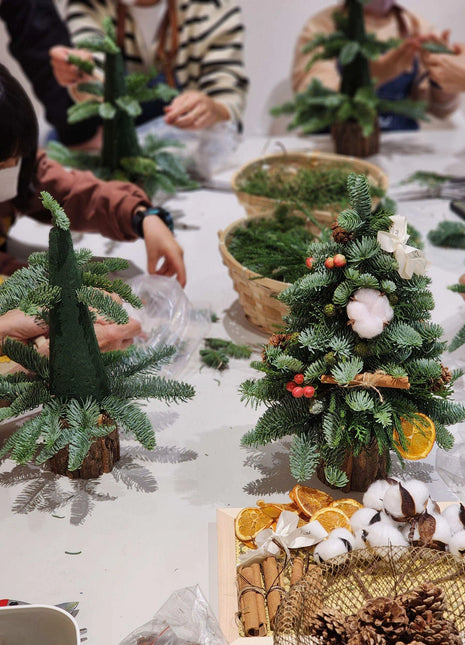 Atelier créatif – Sapins de Noël - team building ou atelier adulte
