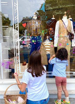 Animation le mur des bêtises / ou l'explosion des couleurs