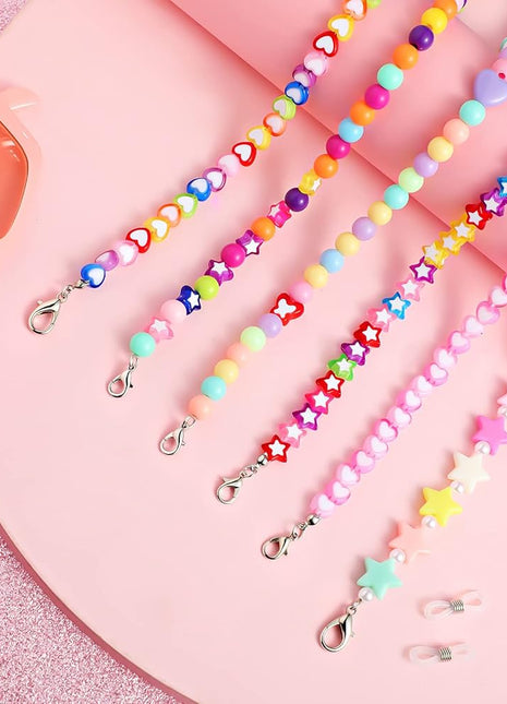 Atelier créatif – Chaîne de lunettes perlée