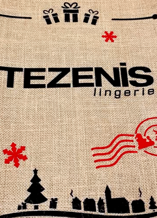 Personnalisation de Hottes de Noël - cadeau d'entreprise